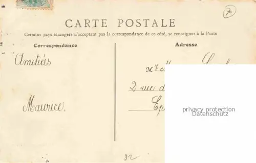 AK / Ansichtskarte LEVALLOIS-PERRET 92 Hauts-de-Seine Entrée de l'Hospice Greffuelhe