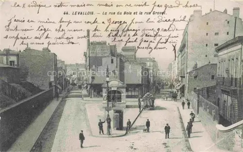 AK / Ansichtskarte LEVALLOIS-PERRET 92 Hauts-de-Seine Rue du Bois et Rue Gravel