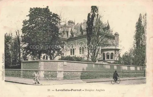 AK / Ansichtskarte LEVALLOIS-PERRET 92 Hauts-de-Seine Hospice Anglais