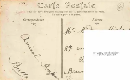 AK / Ansichtskarte NANTERRE 92 Hauts-de-Seine Rue du Parc