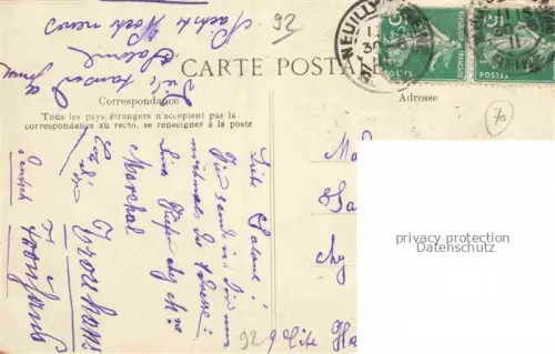 AK / Ansichtskarte Neuilly-sur-Seine 92 Hauts-de-Seine Avenue du Roule