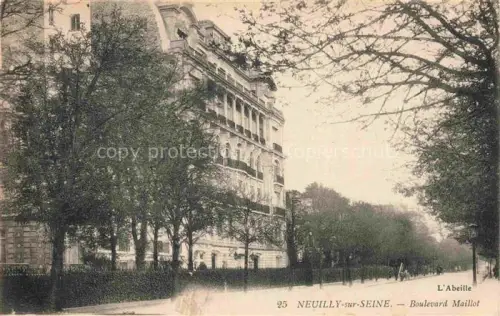AK / Ansichtskarte Neuilly-sur-Seine 92 Hauts-de-Seine Boulevard Maillot