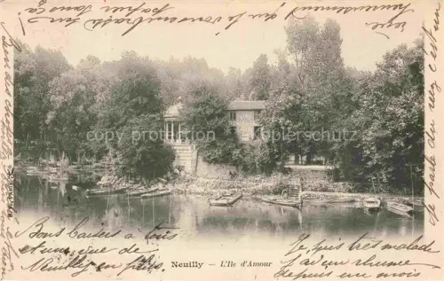 AK / Ansichtskarte NEUILLY  -SUR-SEINE 92 Hauts-de-Seine Ile d'Amour