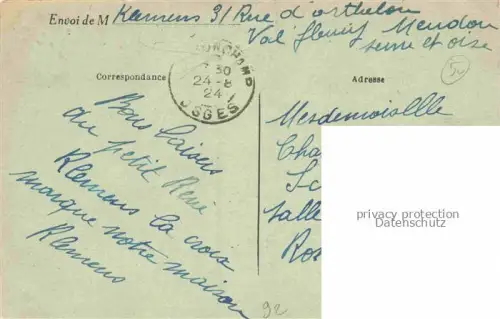 AK / Ansichtskarte MEUDON-VAL-FLEURY Boulogne-Billancourt 92 Hauts-de-Seine Avenue du Bois Panorama du Lotissement