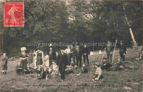 AK / Ansichtskarte CLAMART Antony 92 Hauts-de-Seine Les plaisirs du dimanche au bois de Meudon-Clamart