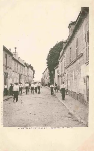 AK / Ansichtskarte Montmagny Sarcelles 95 Val-d Oise Joueurs de tamis