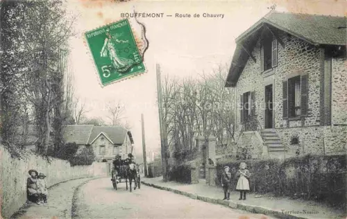 AK / Ansichtskarte Bouffemont Sarcelles 95 Val-d Oise Route de Chauvry