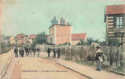 AK / Ansichtskarte ARGENTEUIL 95 Val-d Oise Rue de la République