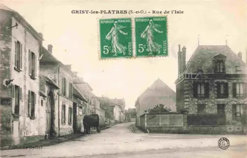AK / Ansichtskarte Grisy-les-Platres PONTOISE 95 Val-d Oise Rue de l'Isle