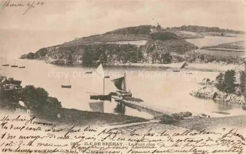 AK / Ansichtskarte Ile-de-Brehat Saint-Brieuc 22 Cotes-d Armor Le Port clos