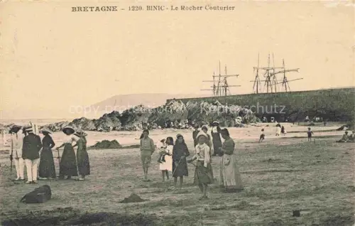 AK / Ansichtskarte Binic Saint-Brieuc 22 Cotes d Armor Le Rocher Conturier