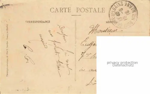 AK / Ansichtskarte Bourbonne-les-Bains Langres 52 Haute-Marne Parc du Casino