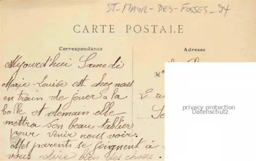 AK / Ansichtskarte ST-MAUR-DES-FOssES St-Maur-les-Fosses 94 Val-de-Marne Parc Saint Maur Le Petit Luc