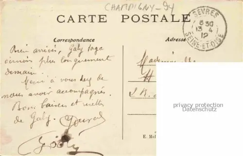 AK / Ansichtskarte CHAMPIGNY  NOGENT-SUR-MARNE 94 Val-de-Marne Les Meandres de la Marne de Lavarenne a Champigny