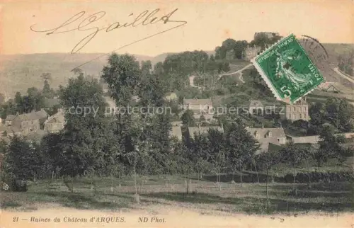 AK / Ansichtskarte Arques LIMOUX 11 Aude Ruines du Chateau d'Arques