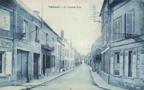 AK / Ansichtskarte Vetheuil  PONTOISE 95 Val-d Oise La Grande Rue