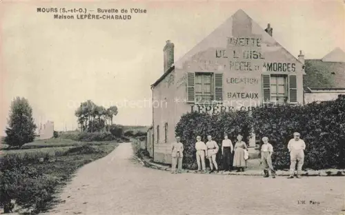 AK / Ansichtskarte Mours PONTOISE 95 Val-d Oise Buvette de l'Oise Maison Lepère-Chabaud