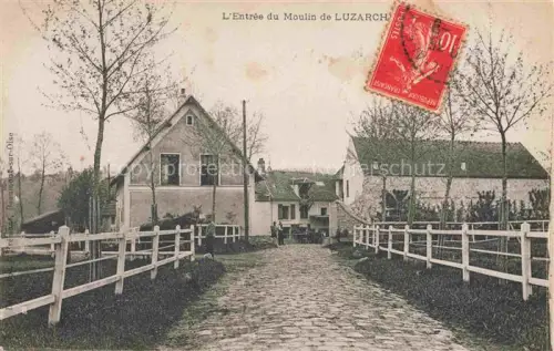 AK / Ansichtskarte Luzarches Sarcelles 95 Val-d Oise L'entrée du moulin
