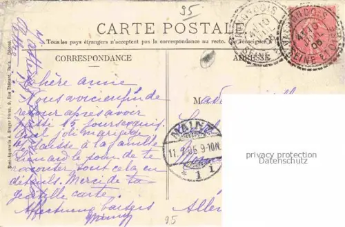 AK / Ansichtskarte Valmondois Pontoise 95 Val-d Oise Un coin de la Naze