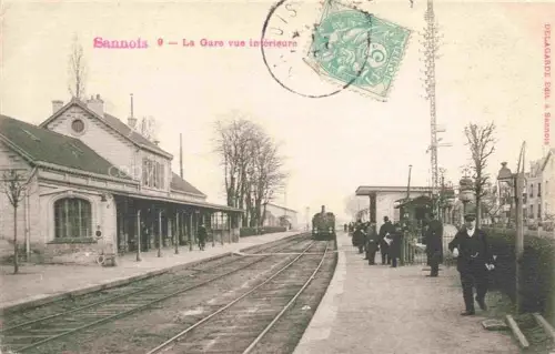 AK / Ansichtskarte Sannois Argenteuil 95 Val-d Oise Vue intérieure de la gare
