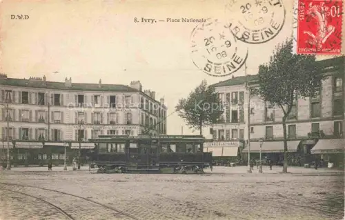 AK / Ansichtskarte Ivry  CRETEIL 94 Val-de-Marne Place Nationale