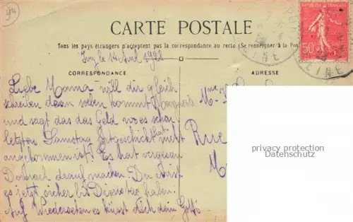 AK / Ansichtskarte Ivry-sur-Seine Yvry-sur-Seine Creteil 94 Val-de-Marne Rue de Seine vue de la Rue J. J. Rousseau