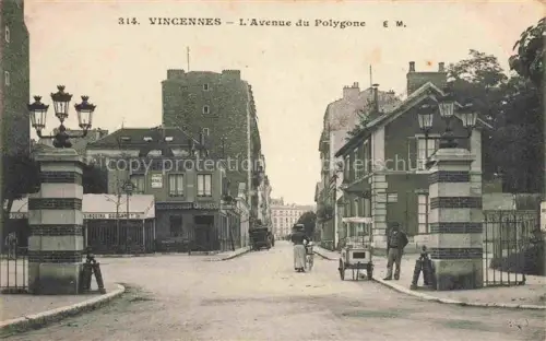 AK / Ansichtskarte VINCENNES  Nogent-sur-Marne 94 Val-de-Marne Avenue du Polygone