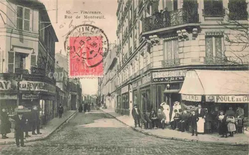 AK / Ansichtskarte VINCENNES  Nogent-sur-Marne 94 Val-de-Marne Rue de Montreuil
