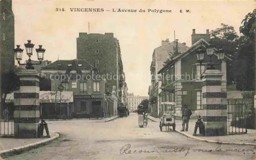 AK / Ansichtskarte VINCENNES  Nogent-sur-Marne 94 Val-de-Marne Avenue du Polygone