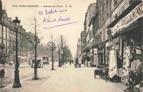 AK / Ansichtskarte VINCENNES  Nogent-sur-Marne 94 Val-de-Marne Avenue de Paris