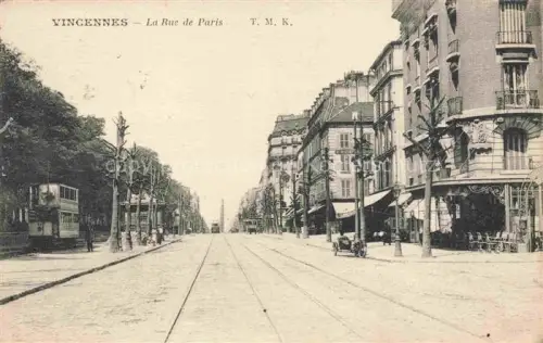 AK / Ansichtskarte VINCENNES  Nogent-sur-Marne 94 Val-de-Marne Rue de Paris