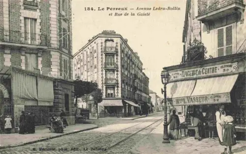 AK / Ansichtskarte Le Perreux-sur-Marne Nogent-sur-Marne 94 Val-de-Marne Avenue Ledru-Rollin et Rue de la Gaieté