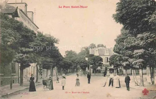 AK / Ansichtskarte Le Parc-St-Maur Creteil 94 Val-de-Marne Rue de l'Echo
