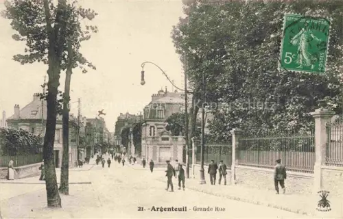 AK / Ansichtskarte ARGENTEUIL 95 Val-d Oise Grande Rue
