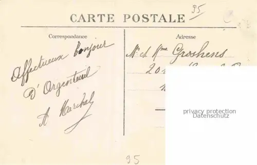 AK / Ansichtskarte ARGENTEUIL 95 Val-d Oise Grande Rue