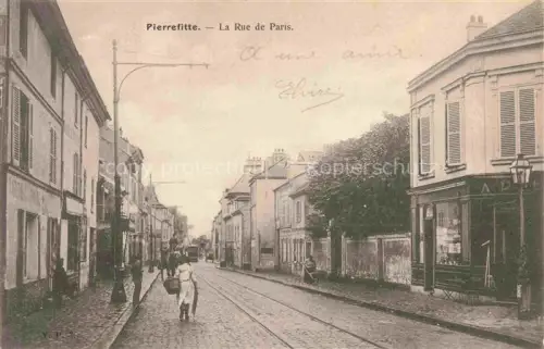 AK / Ansichtskarte Pierrefitte -sur-Seine Saint-Denis 93 Seine-Saint-Denis La Rue de Paris