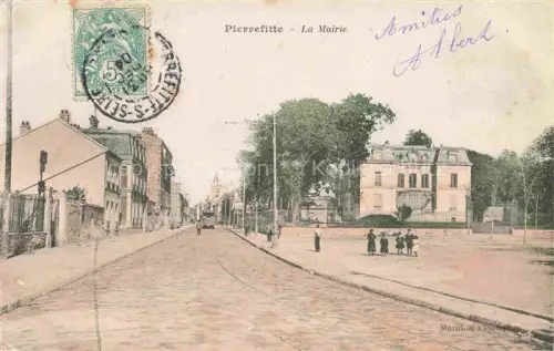 AK / Ansichtskarte Pierrefitte -sur-Seine Saint-Denis 93 Seine-Saint-Denis La Mairie