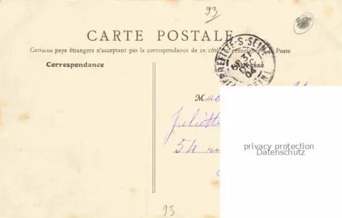 AK / Ansichtskarte Pierrefitte -sur-Seine Saint-Denis 93 Seine-Saint-Denis La Mairie