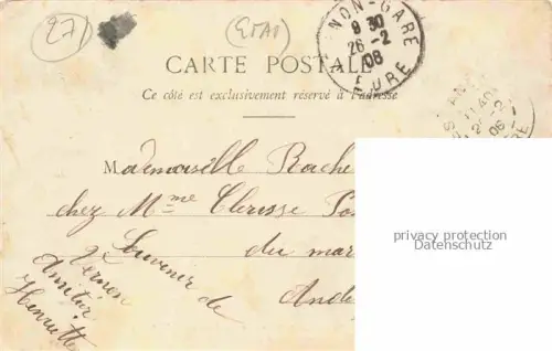 AK / Ansichtskarte Vernon  Evreux 27 Eure Ecole de Garcons et Rue du Point du Jour