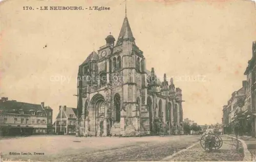 AK / Ansichtskarte Le Neubourg EVREUX 27 Eure Eglise