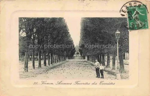 AK / Ansichtskarte Vernon  Evreux 27 Eure Avenues Favorites des Touristes