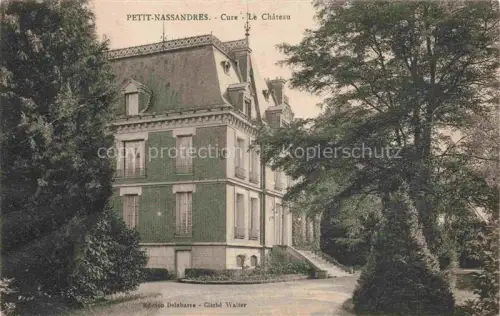 AK / Ansichtskarte Petit-Nassandres Bernay 27 Eure Cure Le Chateau