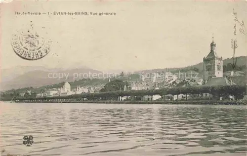 AK / Ansichtskarte Evian-les-Bains Thonon-les-Bains 74 Haute-Savoie Vue generale