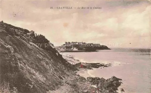 AK / Ansichtskarte GRANVILLE 50 Manche Le Roc et le Casino