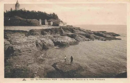 AK / Ansichtskarte ST-PALAIS -SUR-MER 17 Charente-Maritime La Conche de Concie et la Villa Primavera