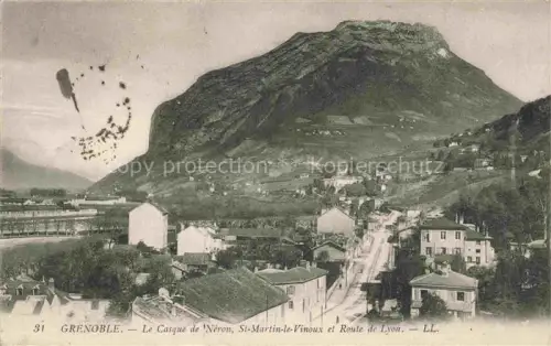AK / Ansichtskarte GRENOBLE 38 Isere Le Casque de Neron St Martin-le Vinoux et Route de Lyon