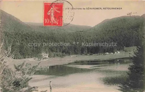 AK / Ansichtskarte Gerardmer Saint-Die 88 Vosges Retournemer
