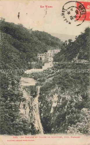 AK / Ansichtskarte Mazamet Castres 81 Tarn La Cascade et Vallee de Linouvre