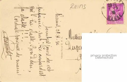 AK / Ansichtskarte REIMS 51 Marne La Place Royale