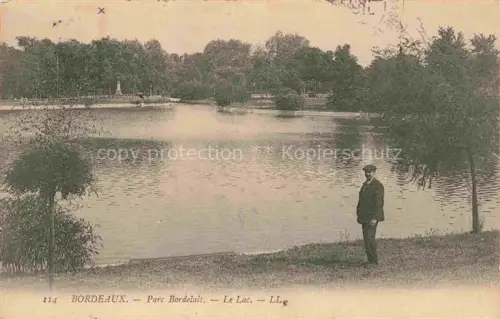 AK / Ansichtskarte BORDEAUX 33 Gironde Parc Bordelais Le Lac